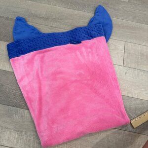 BLANKIE TAILS PINK MERMAID BLANKET SUPER SOFT